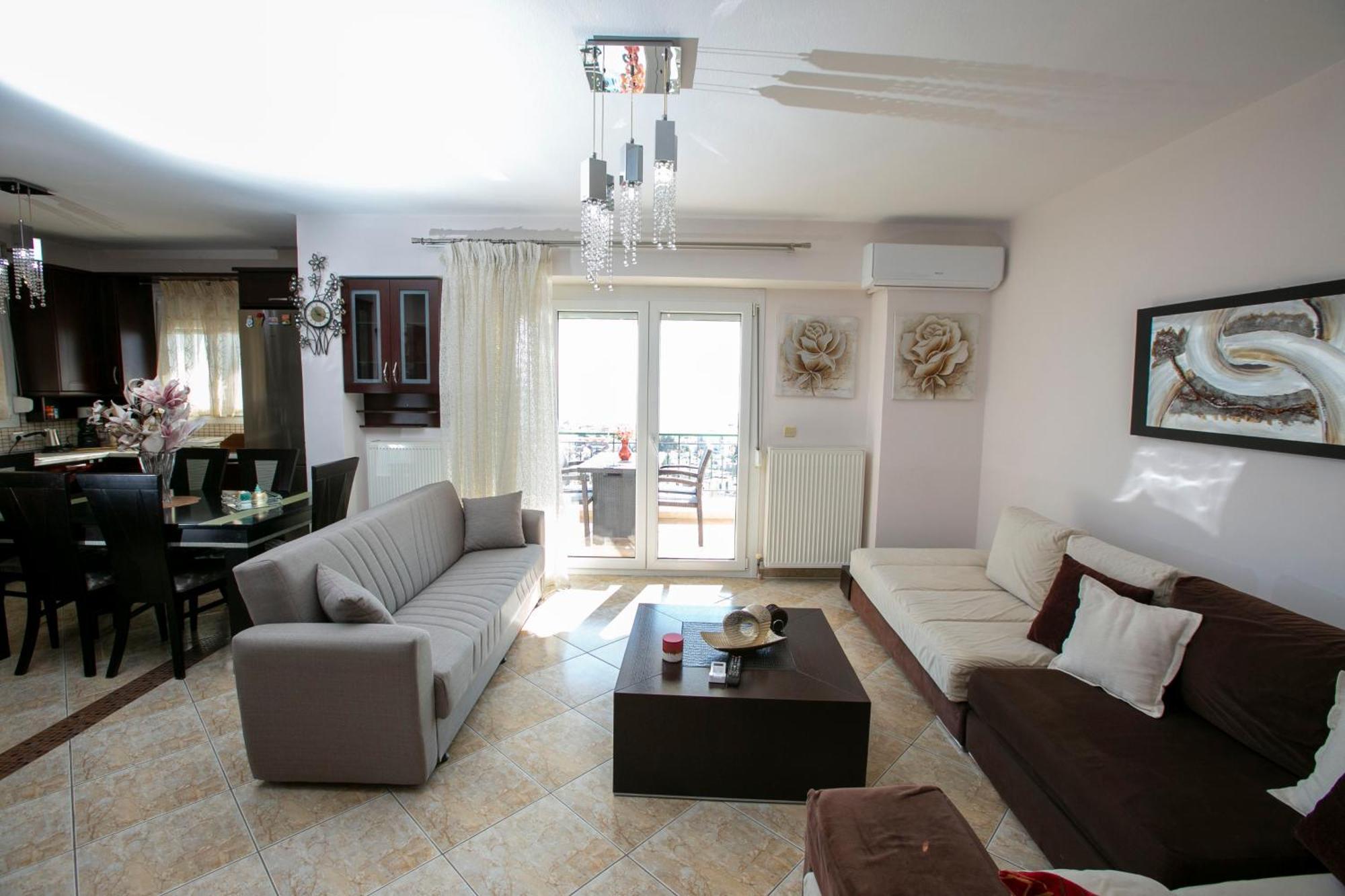 Blue Sky Appartment Kavala Buitenkant foto